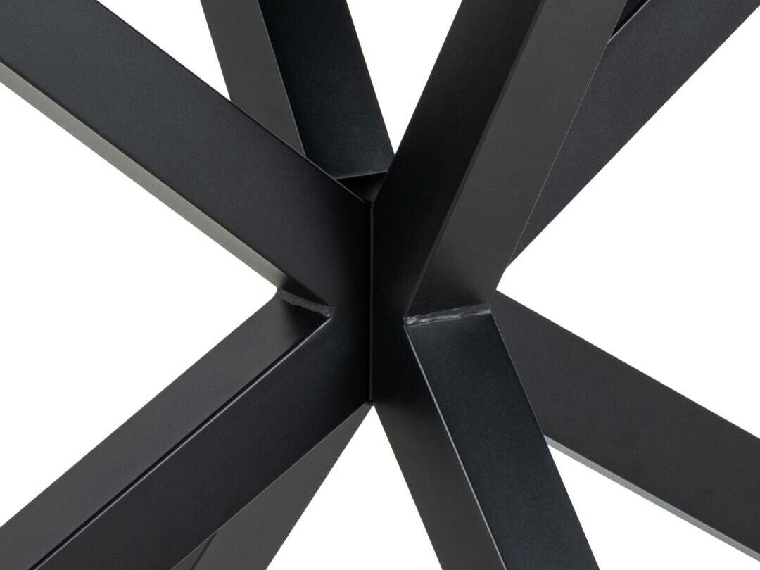 Asztal Norsica 918 (Fehér márvány + Fekete)