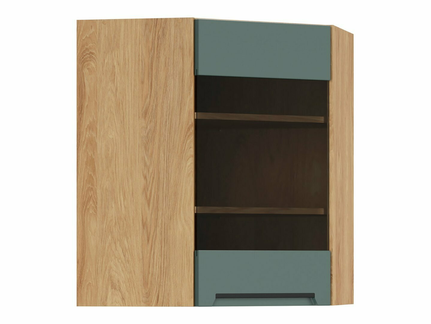 Moduláris fali sarokszekrény Riso Green 161