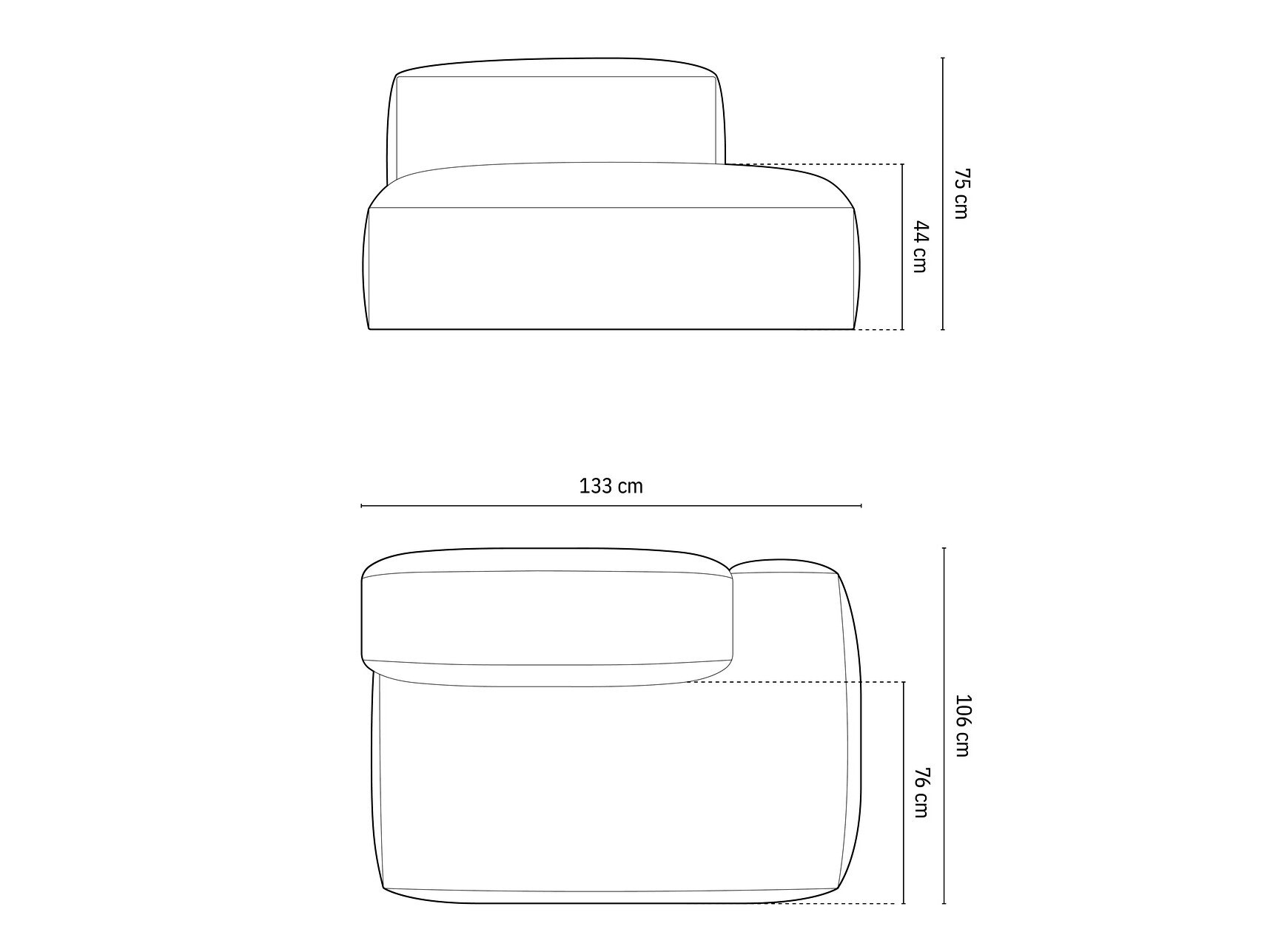 Moduláris fotelek Sorcoro 102 (Vogue 11)
