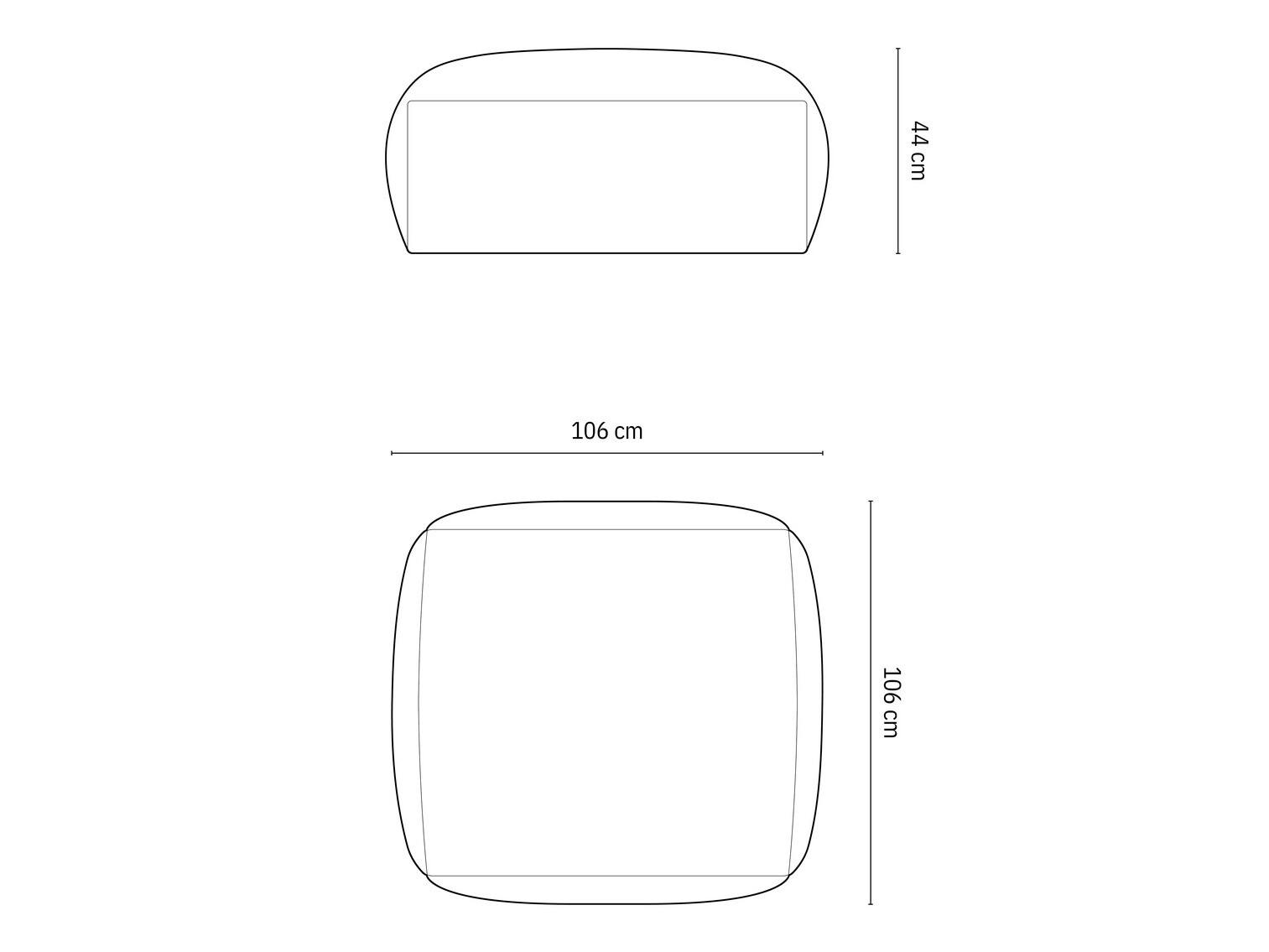 Puff Sorcoro 109 (Boston Light Grey)