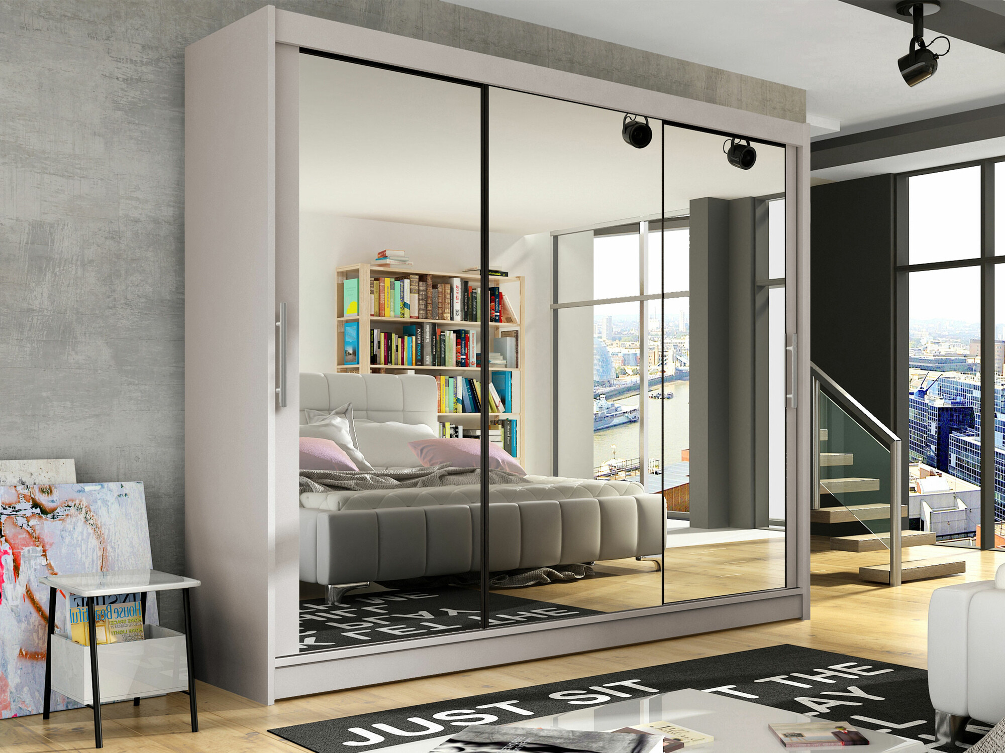 Gardróbszekrény Closico 119 (Kasmír)