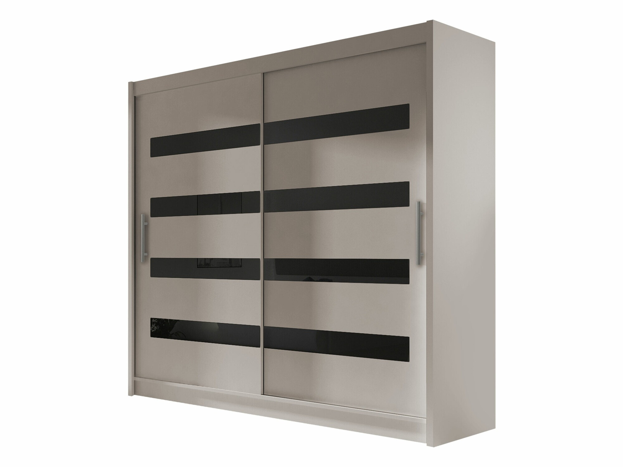 Gardróbszekrény Closico Pallor XI (Kasmír + Fekete)