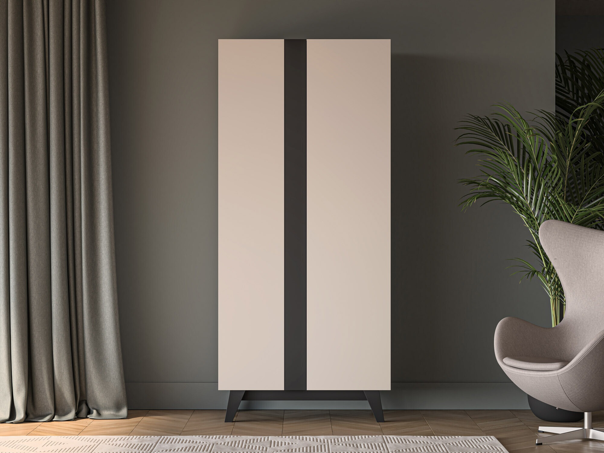 Gardróbszekrény Evateno 100