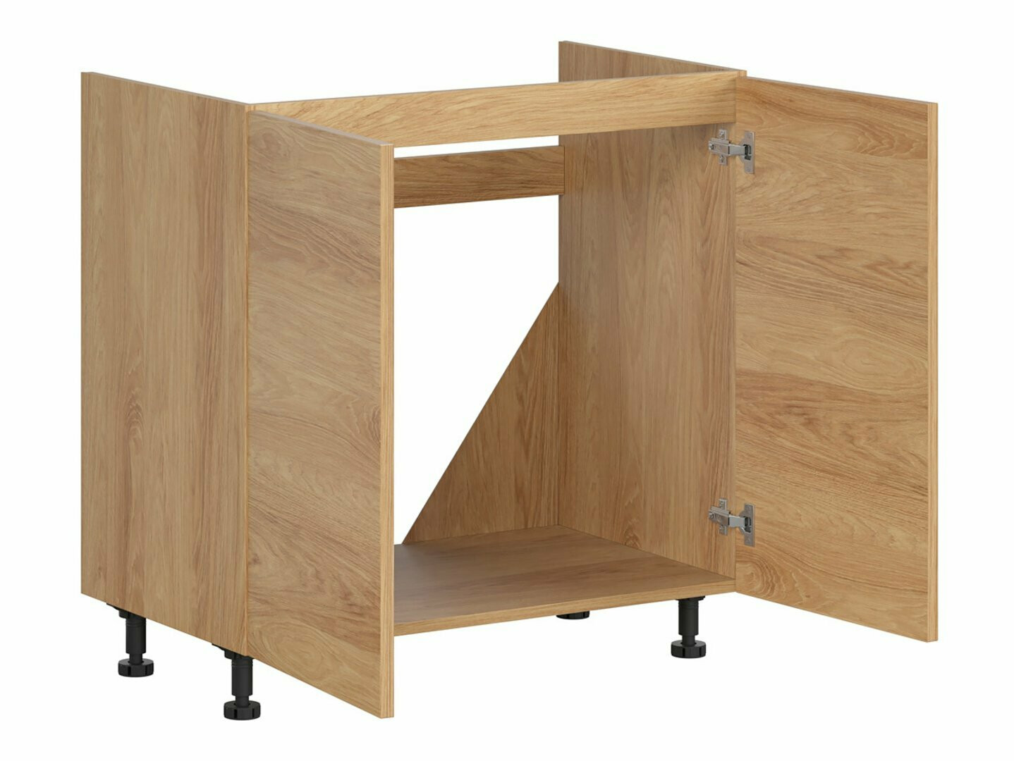 Moduláris mosogató szekrény ajtókkal Amper Oak 125