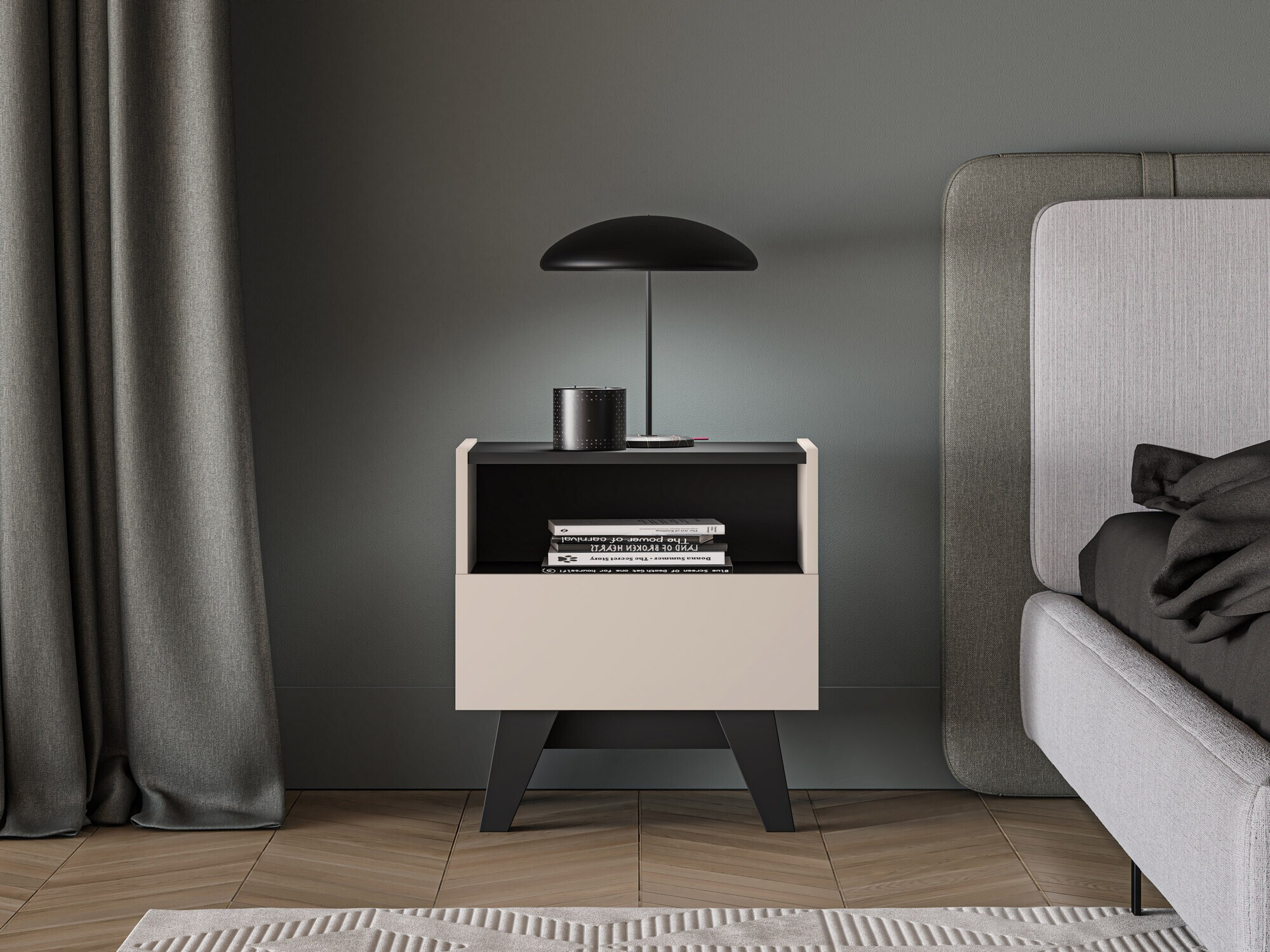 Éjjeliszekrény Evateno 105