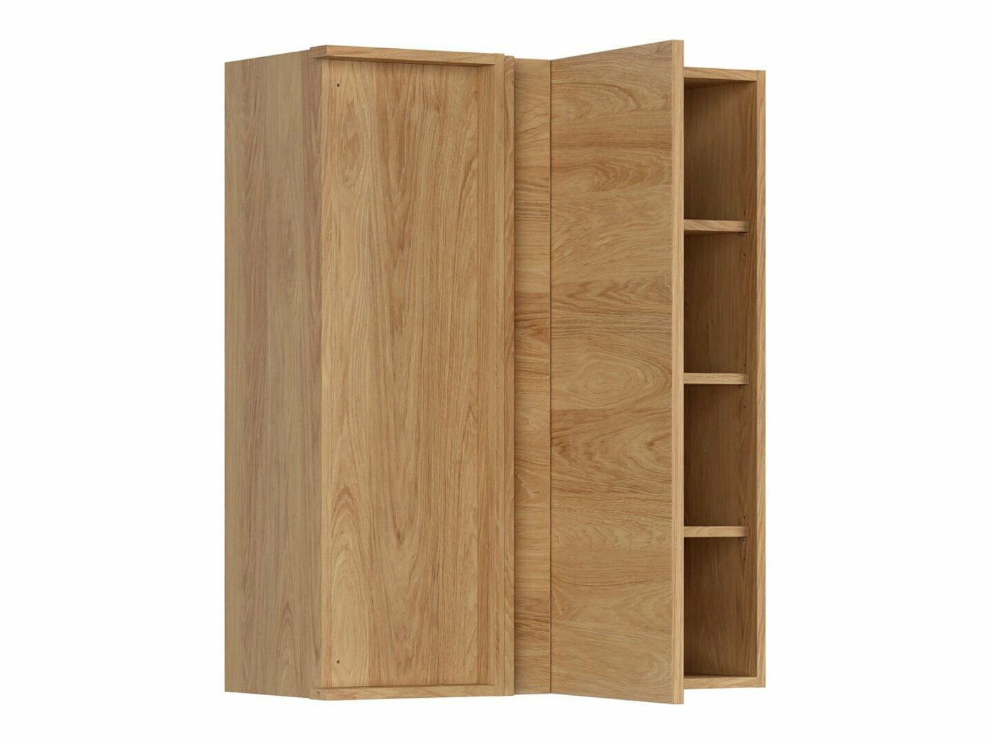 Moduláris fali sarokszekrény Amper Oak 156
