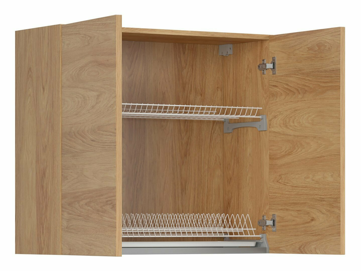 Moduláris fali szekrény edénytartóval Amper Oak 153