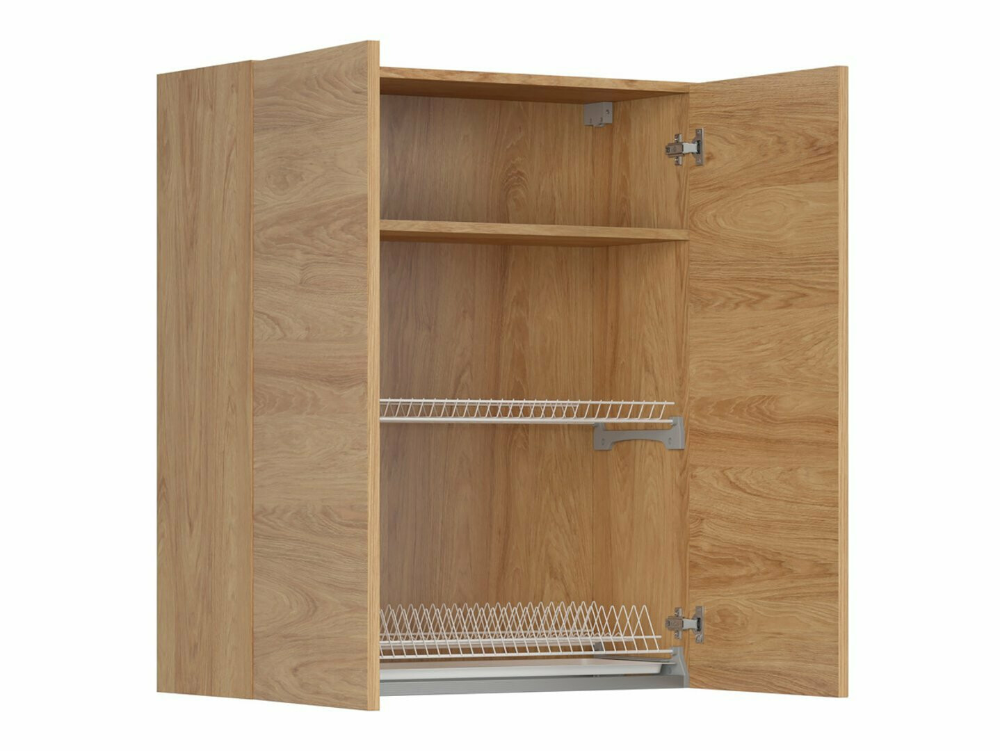 Moduláris fali szekrény edénytartóval Amper Oak 154