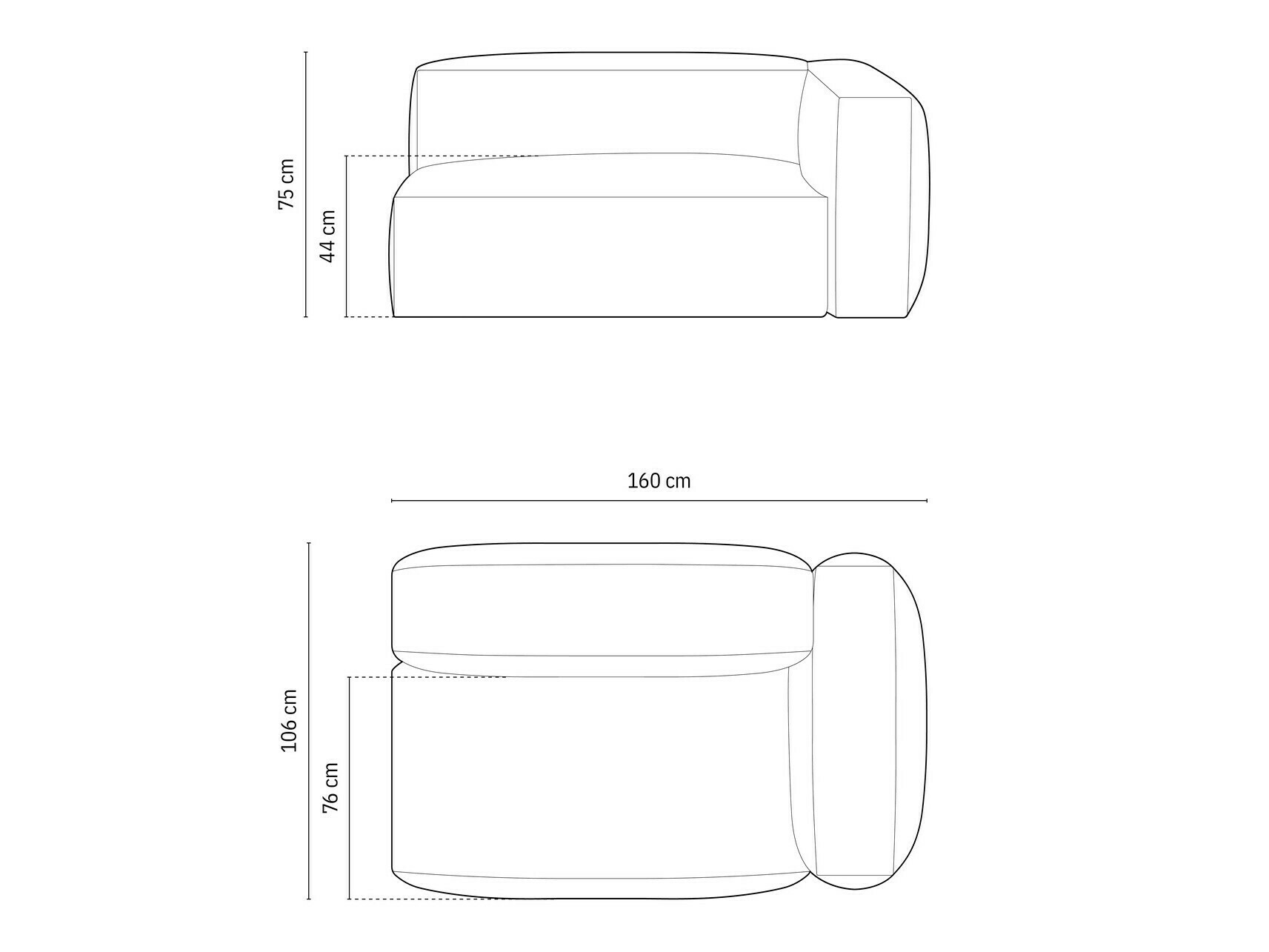 Moduláris fotelek Sorcoro 111 (Boston Ocean)