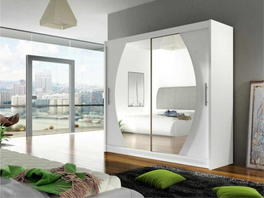 Gardróbszekrény Closico Pallor IV (Fehér)