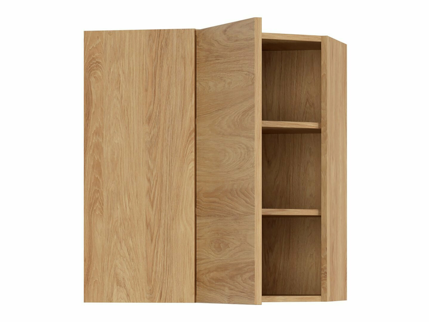 Moduláris fali sarokszekrény Amper Oak 159