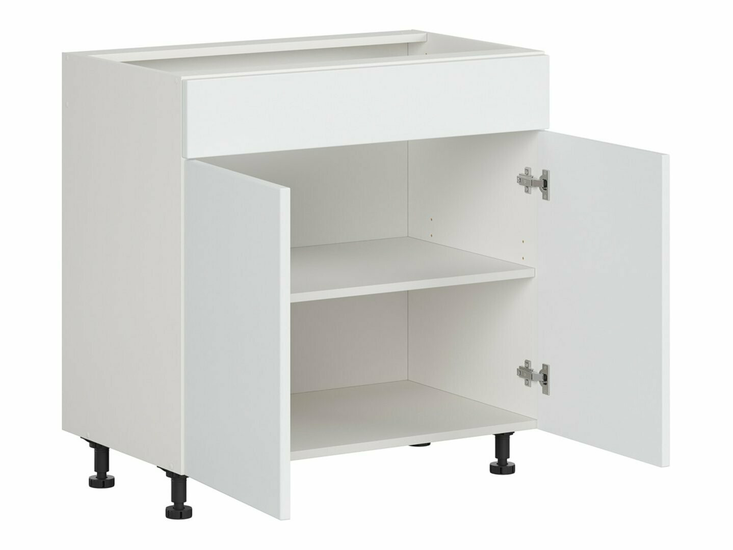 Moduláris szekrény ajtókkal Top White 101