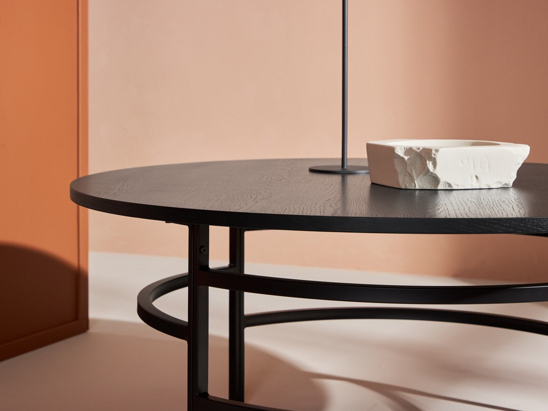 Dohányzóasztal Dallas 4696 (Fekete)