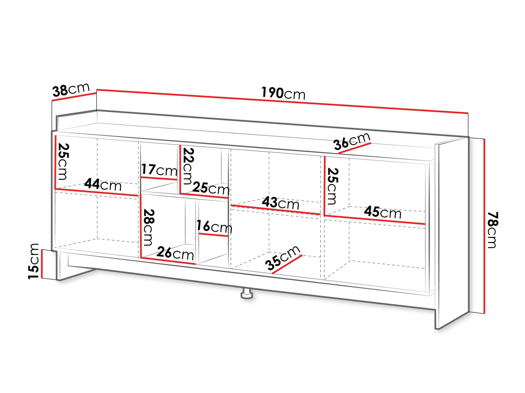 Szekrény Mavnoli 102
