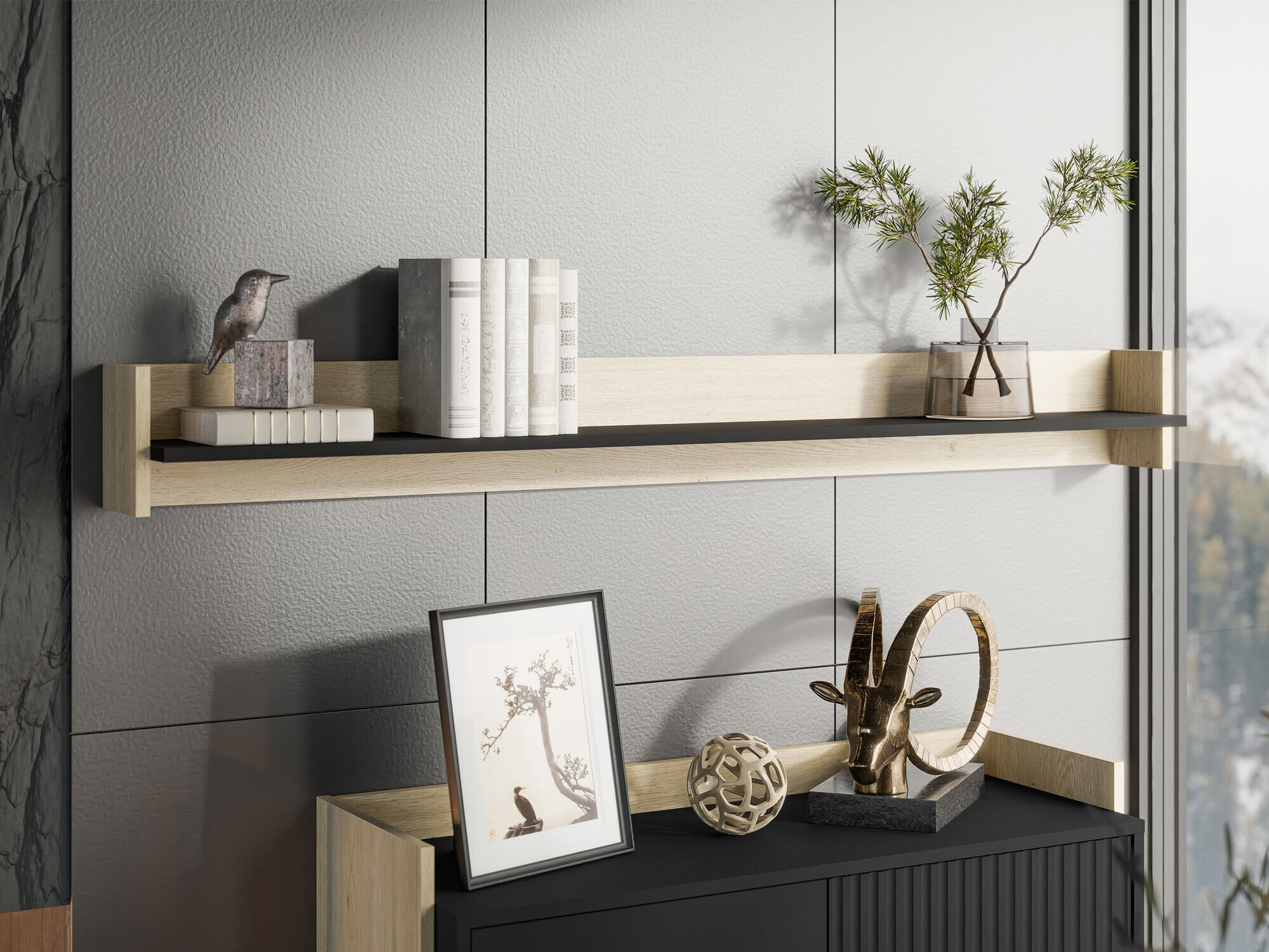 Fali polc Mavnoli 104