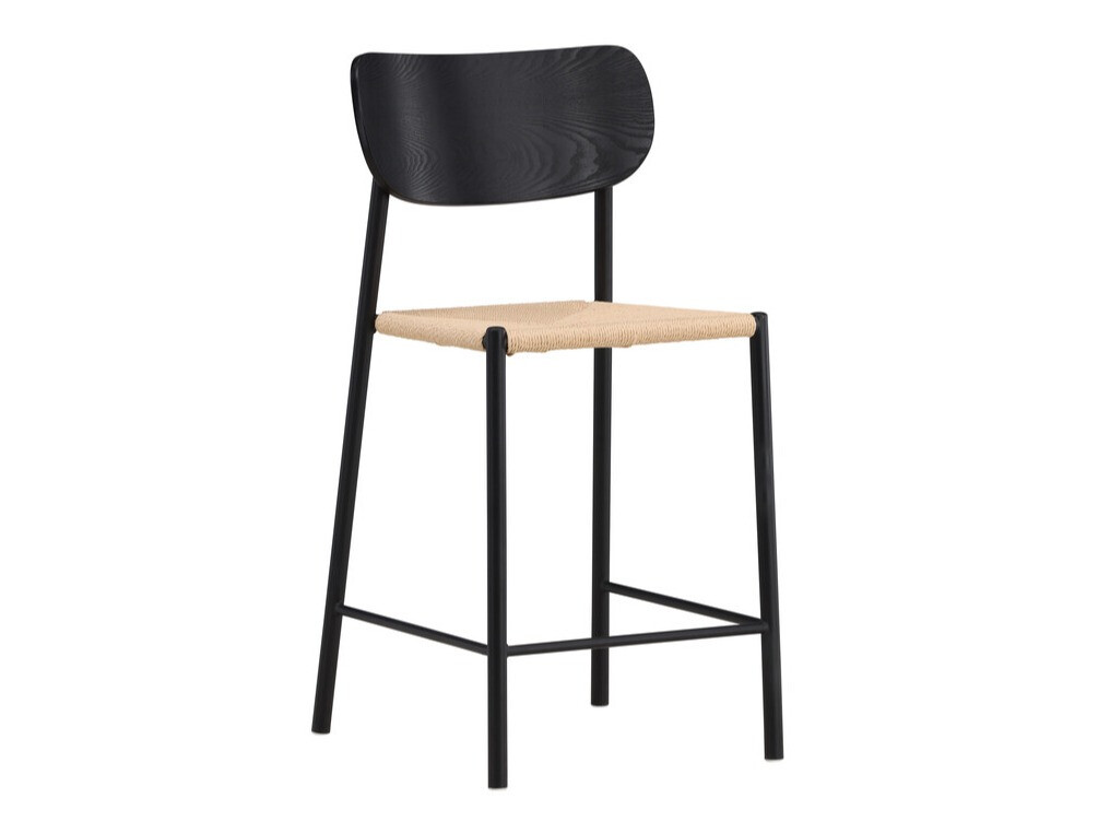 Alacsony bárszék Dallas 4705 (Fekete + Világosbarna)