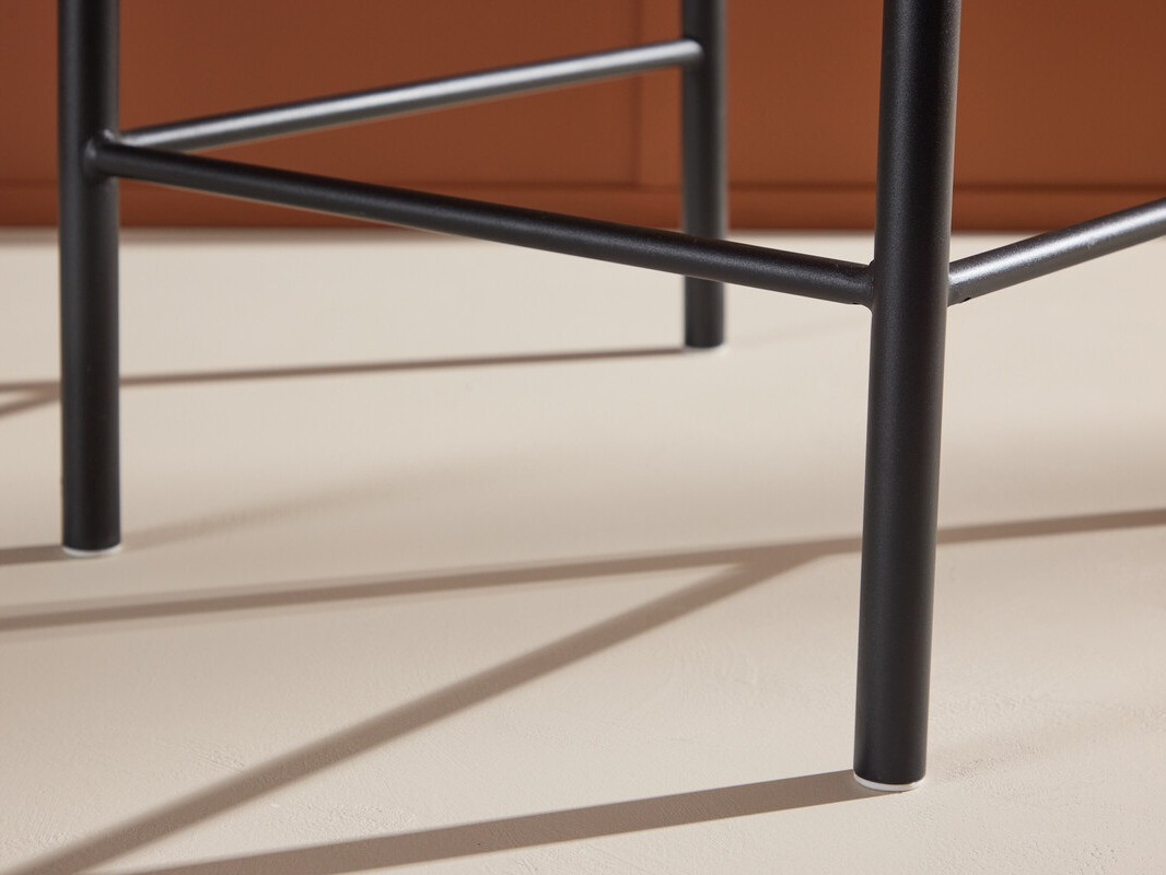 Alacsony bárszék Dallas 4705 (Fekete + Világosbarna)