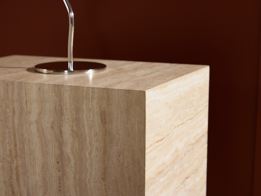 Kisasztal Dallas 5005 (Világos Travertine)