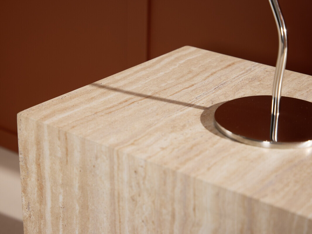 Kisasztal Dallas 5005 (Világos Travertine)