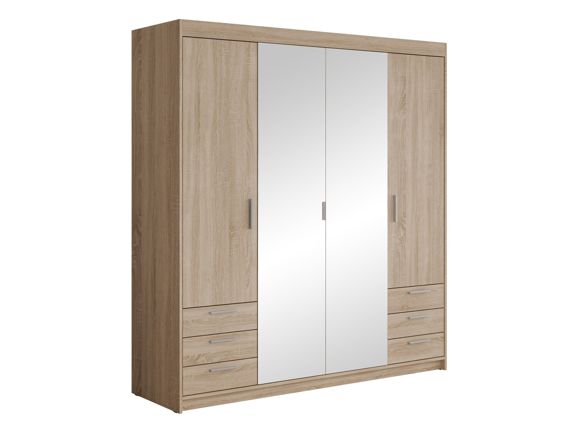 Gardróbszekrény Novduni 115 (Sonoma tölgy)