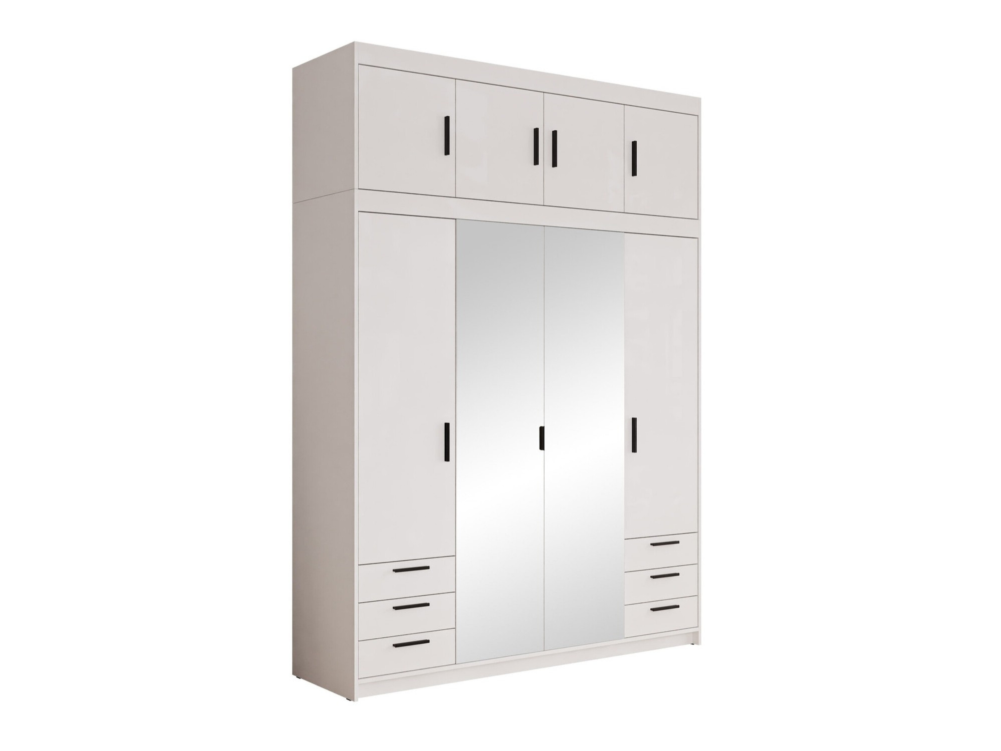 Gardróbszekrény Novduni 120 (Fehér)
