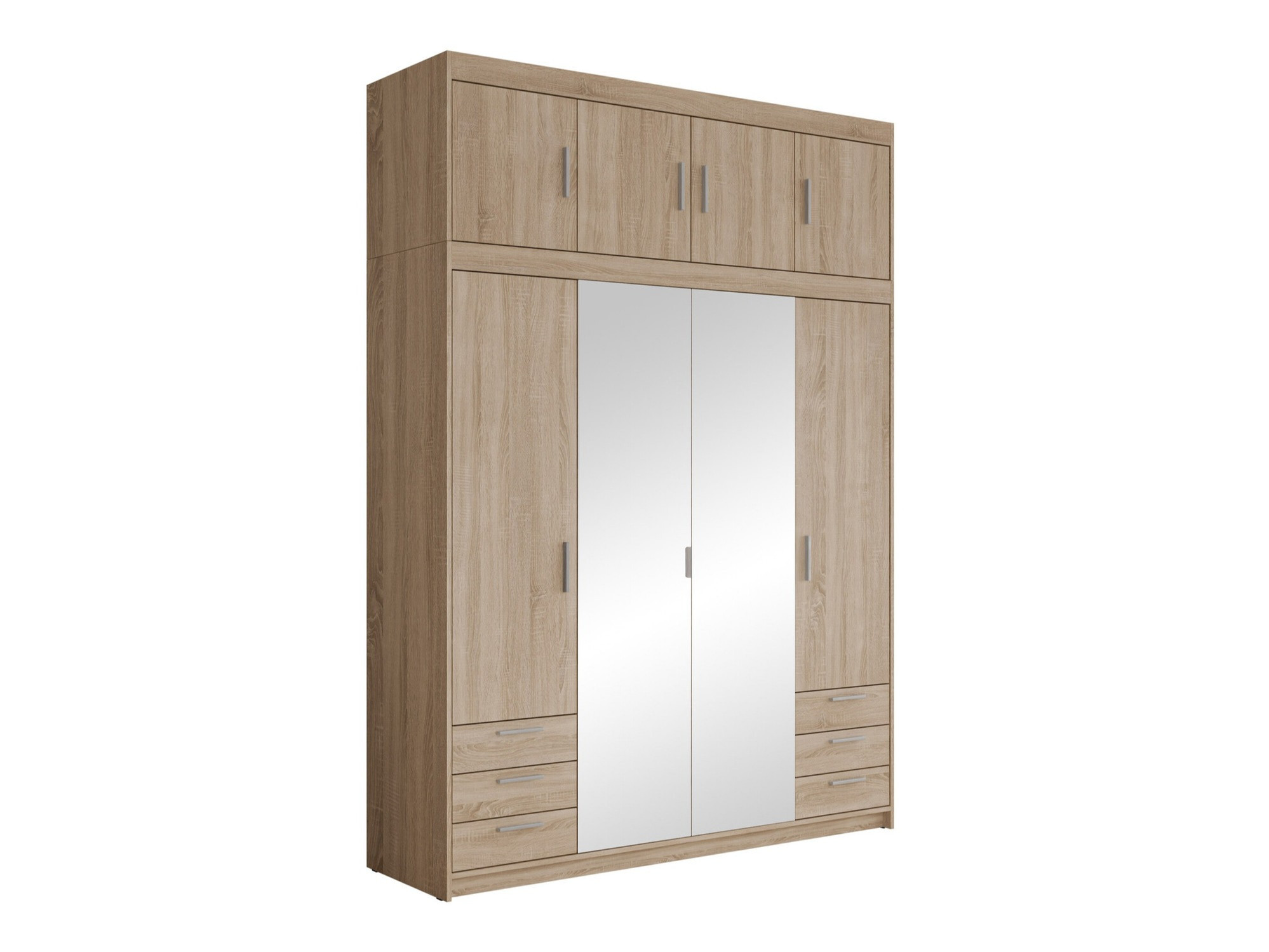 Gardróbszekrény Novduni 120 (Sonoma tölgy)