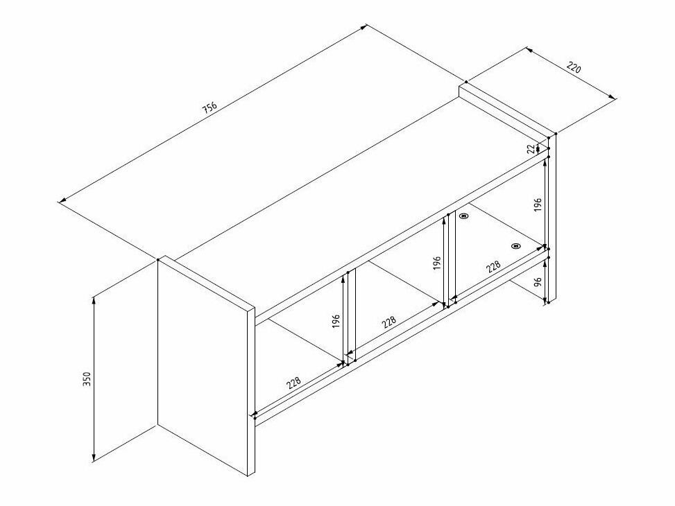 Fogas Asheboro 163 (Antracit)