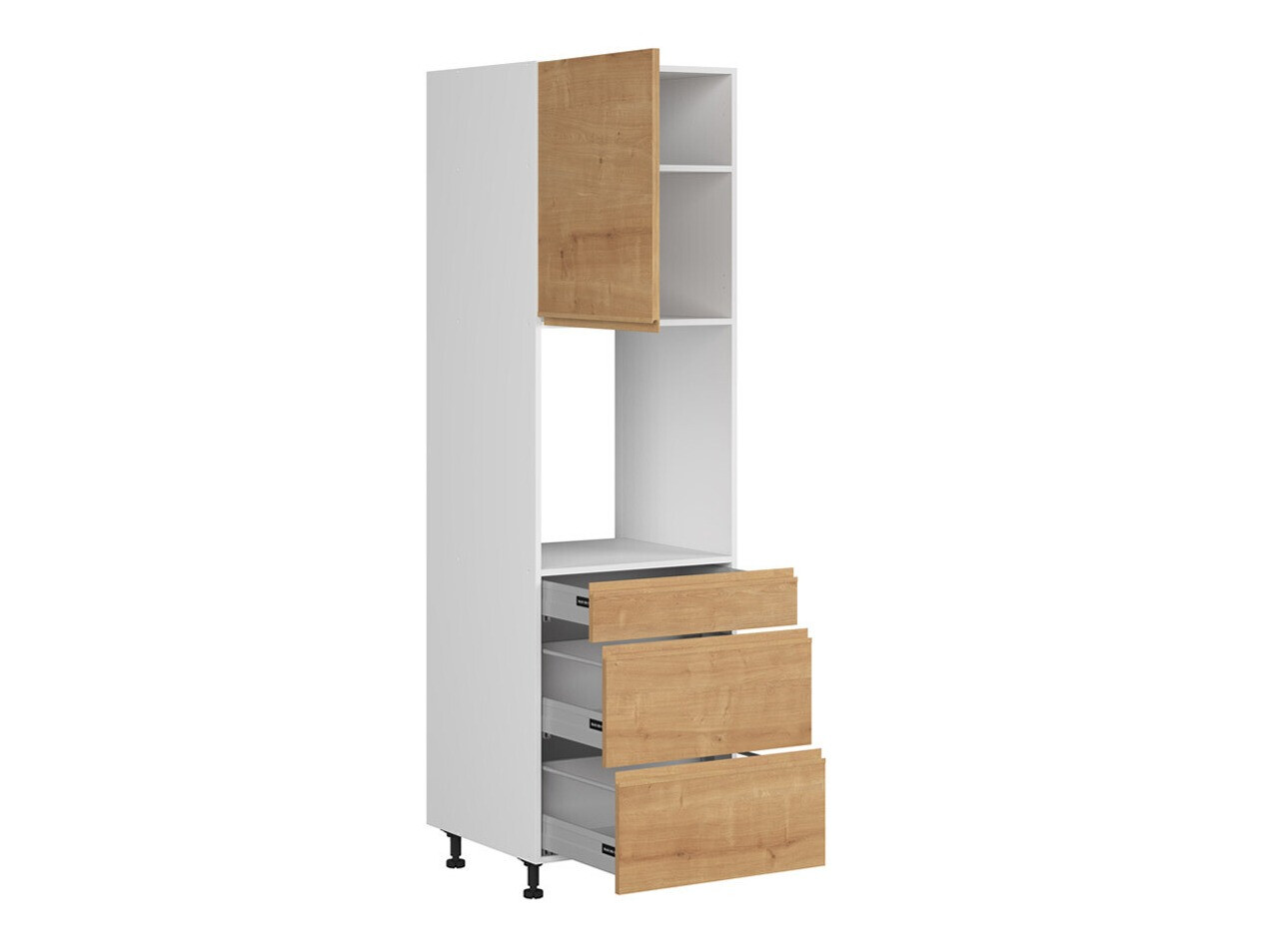 Moduláris szekrény beépített készülékekhez Soli Oak 129