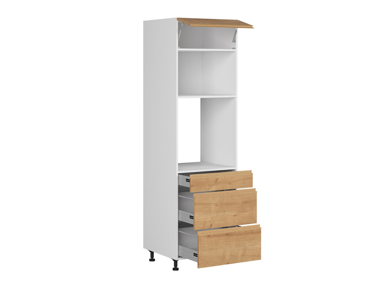 Moduláris szekrény beépített készülékekhez Soli Oak 130