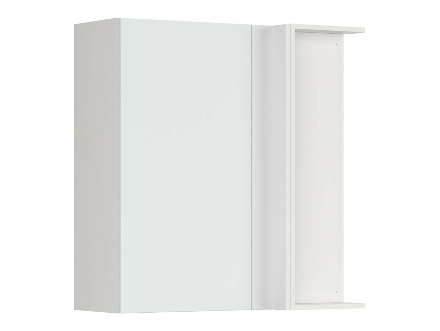 Moduláris fali sarokszekrény Top White 158