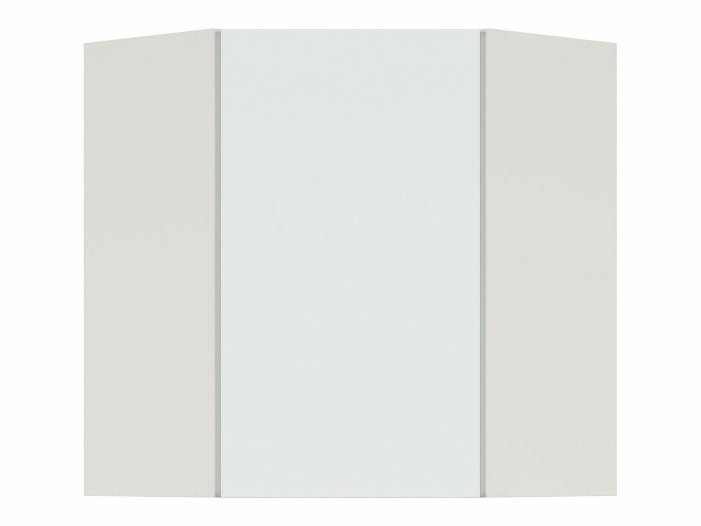 Moduláris fali sarokszekrény Top White 159