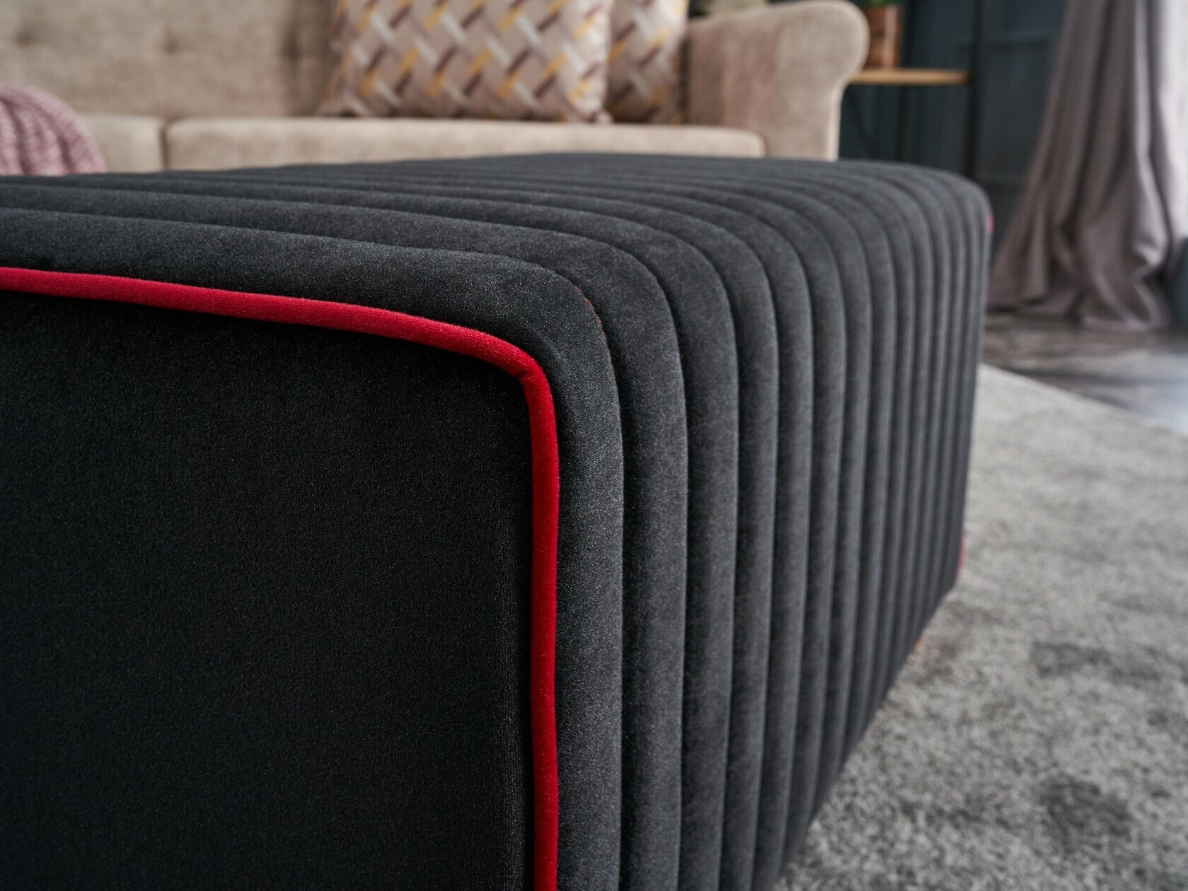 Puff Altadena 595 (Antracit)