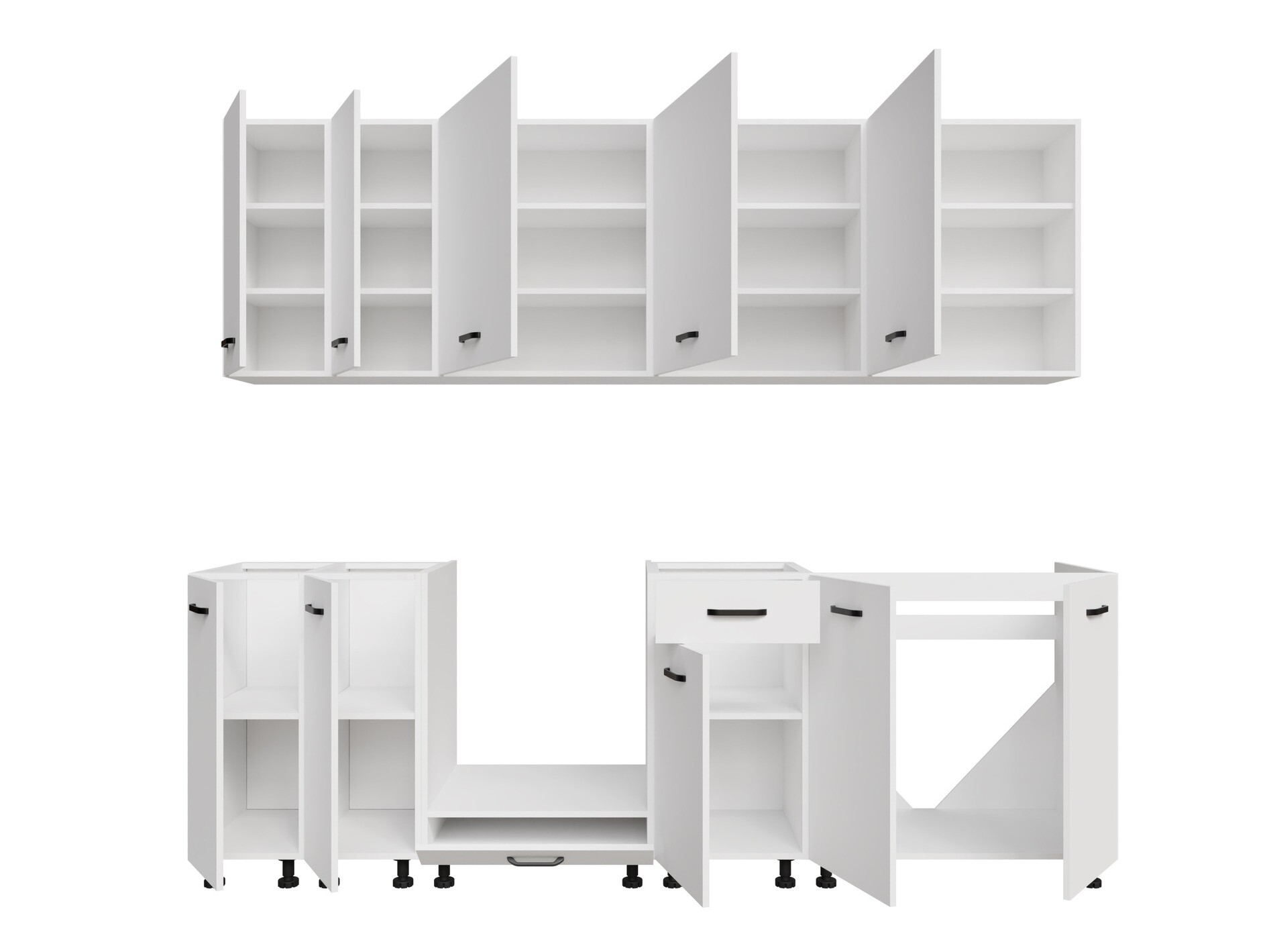 Moduláris konyha szett Top White 169