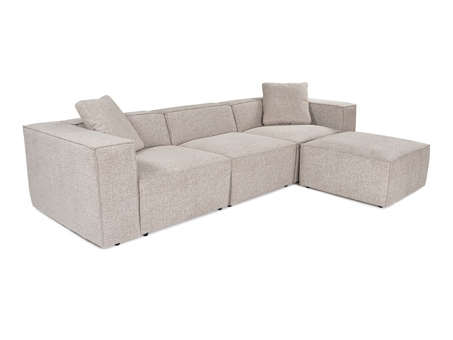 Moduláris sarokkanapé Fivsoi 102 (Taupe)