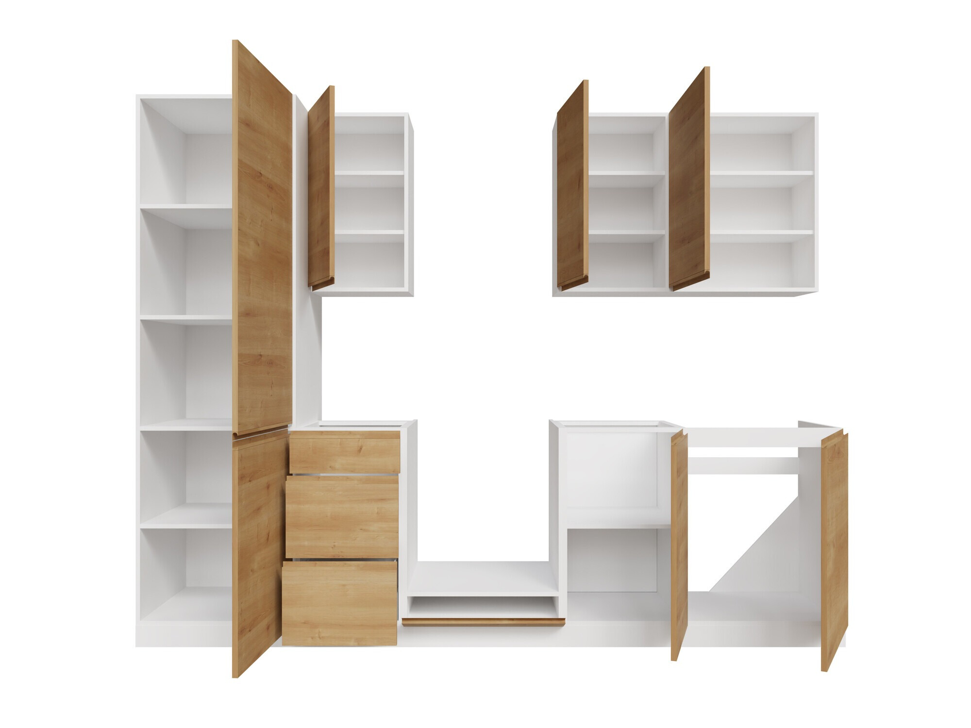 Moduláris konyha szett Soli Oak 162