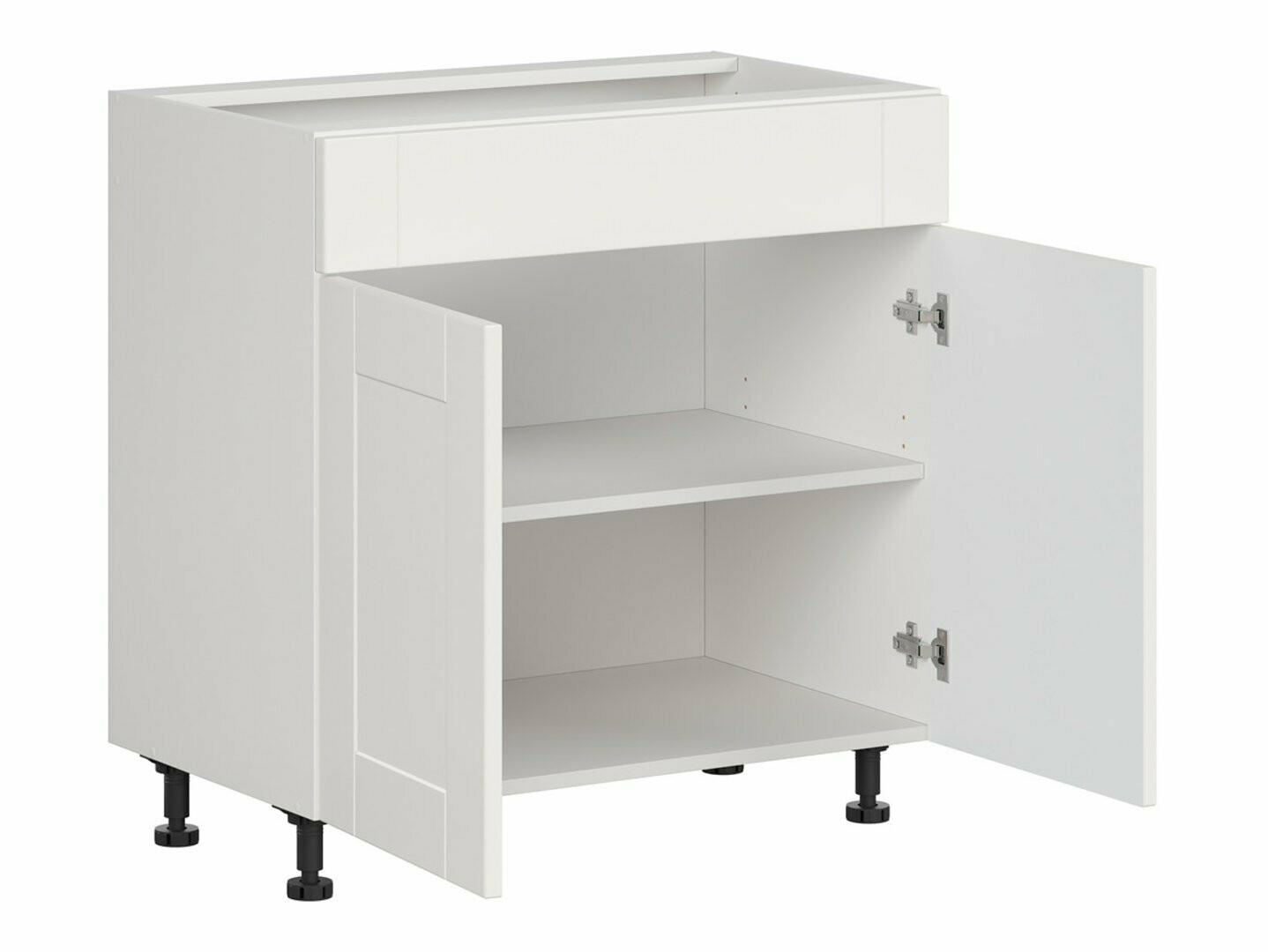 Moduláris szekrény ajtókkal Eva White 101