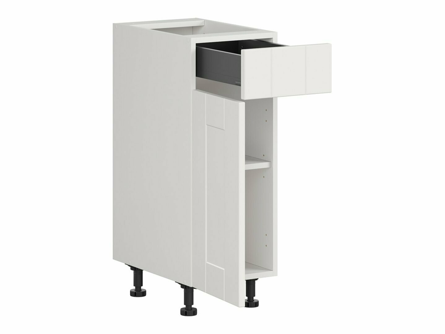 Moduláris szekrény fiókkal és ajtókkal Eva White 102