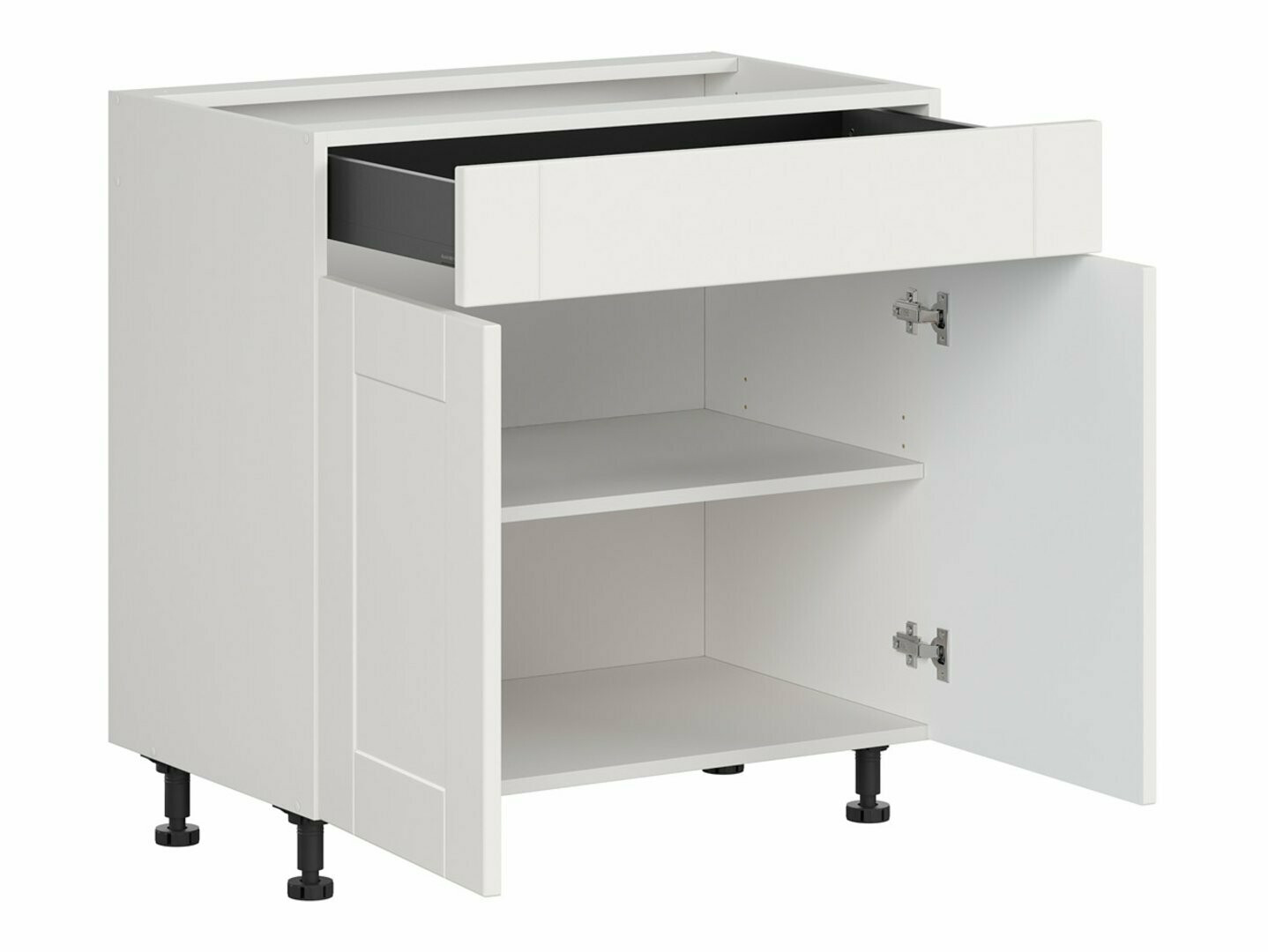 Moduláris szekrény fiókkal és ajtókkal Eva White 106