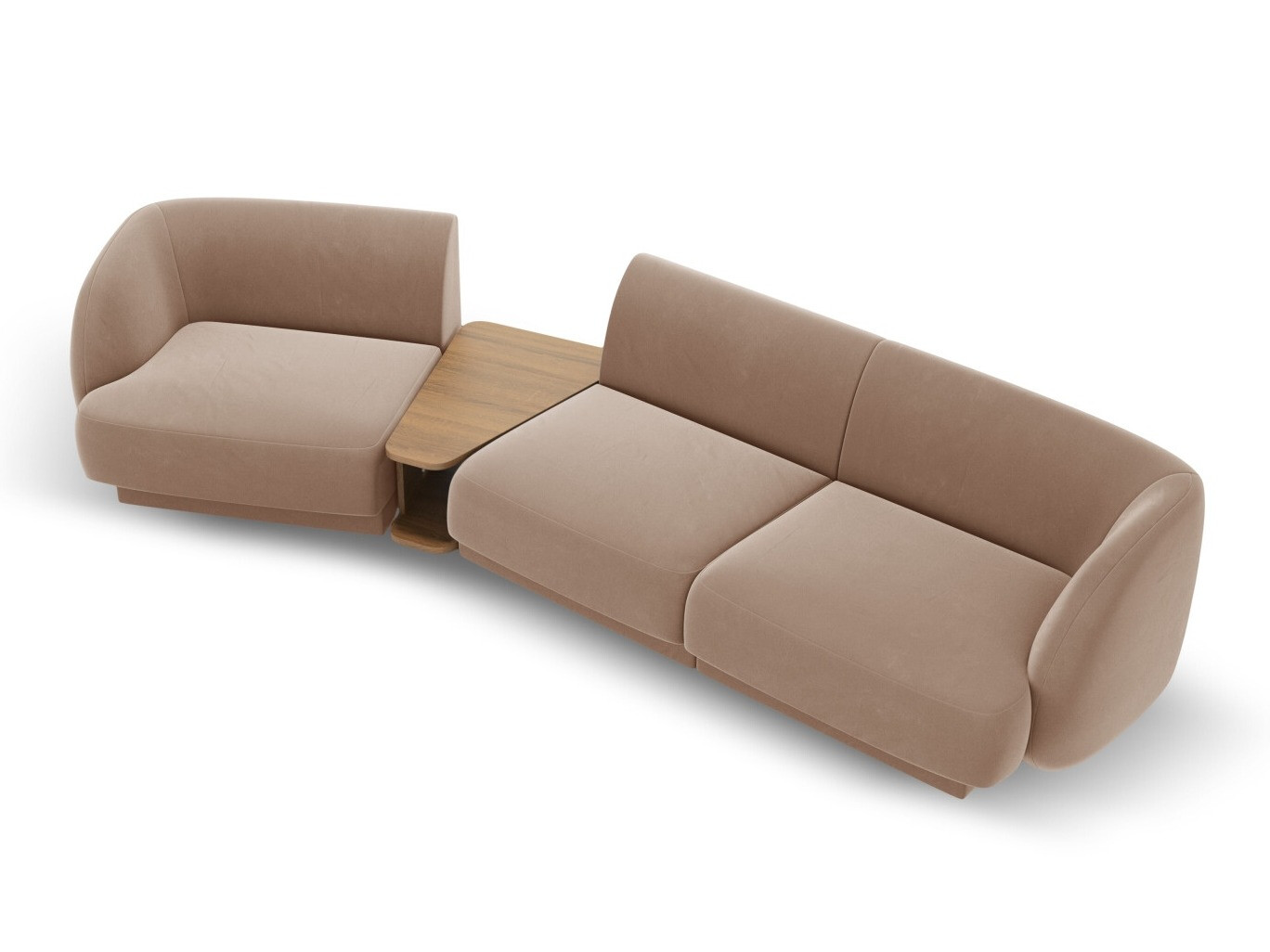 Moduláris sarokkanapé Tivlomi 118 (Bluvel 40)