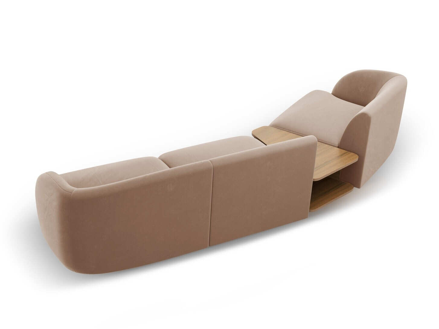 Moduláris sarokkanapé Tivlomi 118 (Bluvel 40)