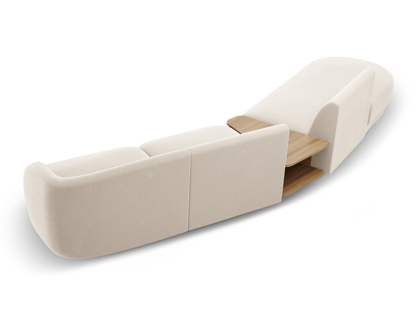 Moduláris sarokkanapé Tivlomi 119 (Bluvel 22)