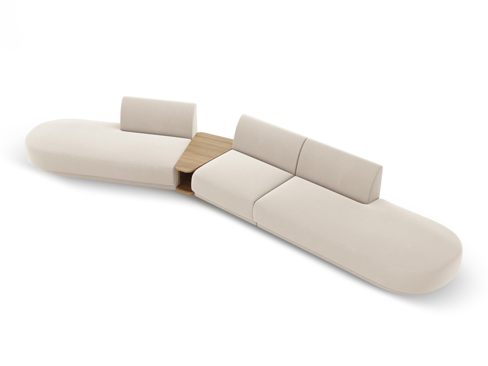 Moduláris sarokkanapé Tivlomi 120 (Bluvel 22)