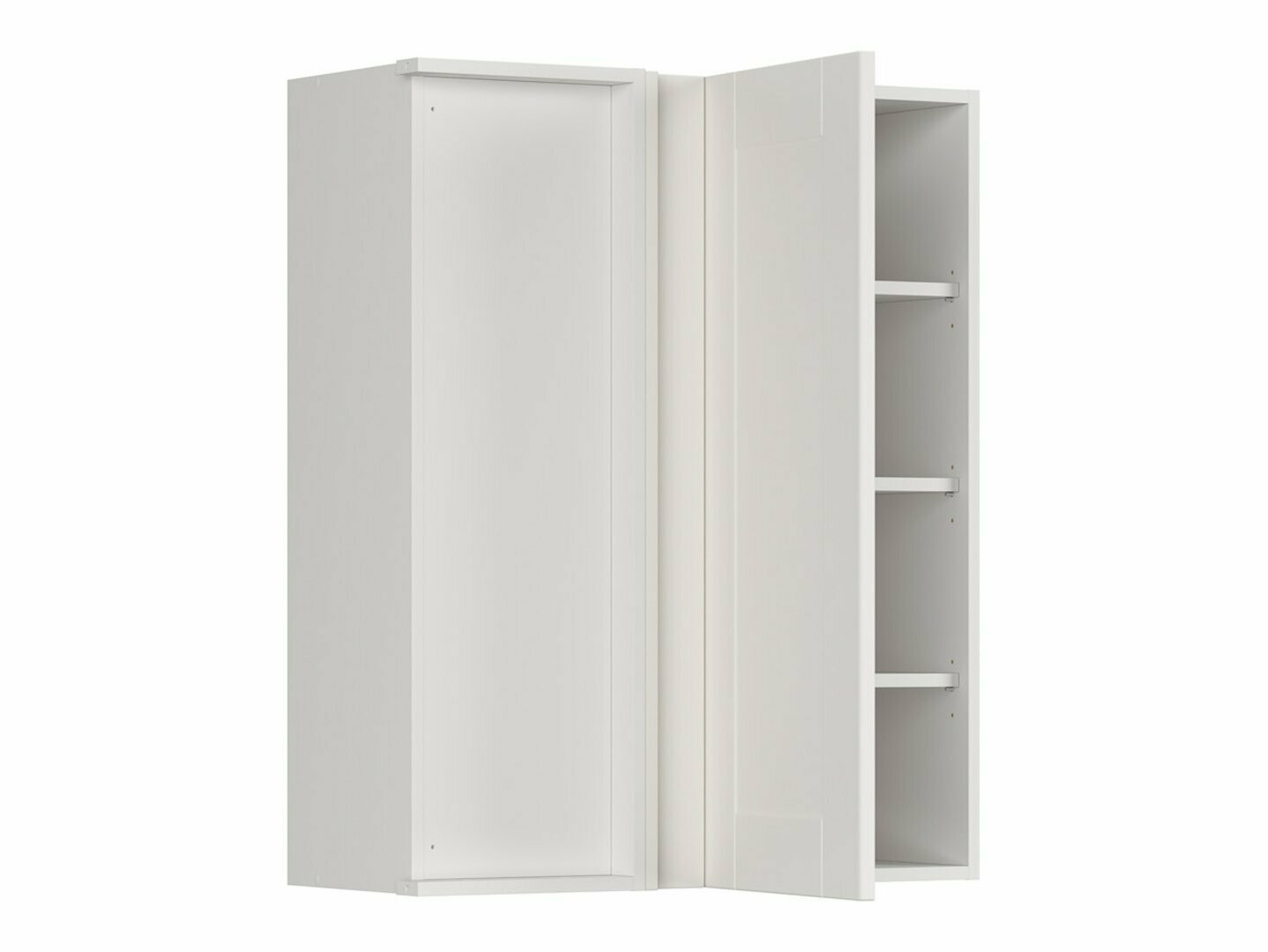 Moduláris fali sarokszekrény Eva White 159