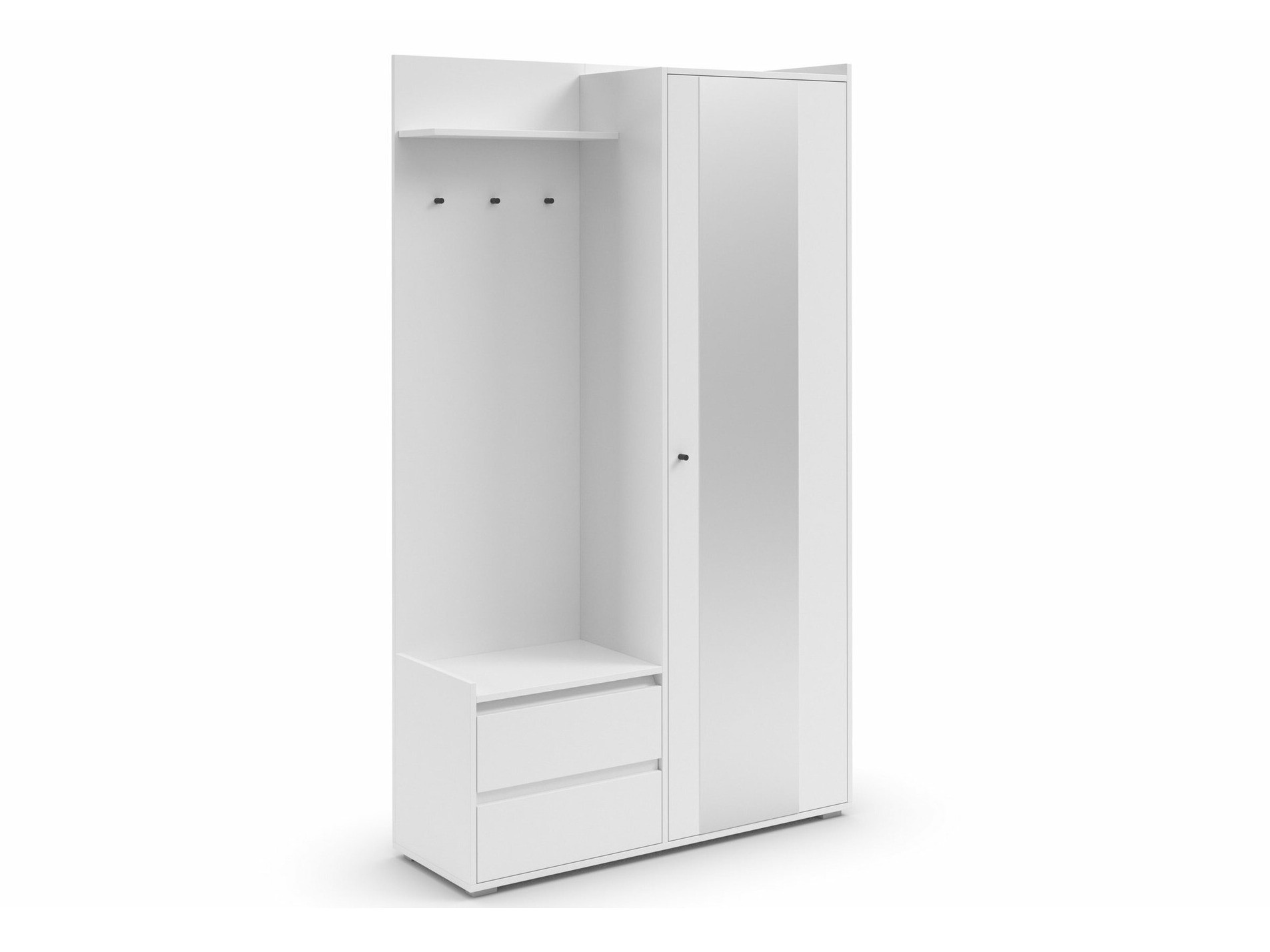 Előszoba garnitúra Denton 1446 (Fehér)