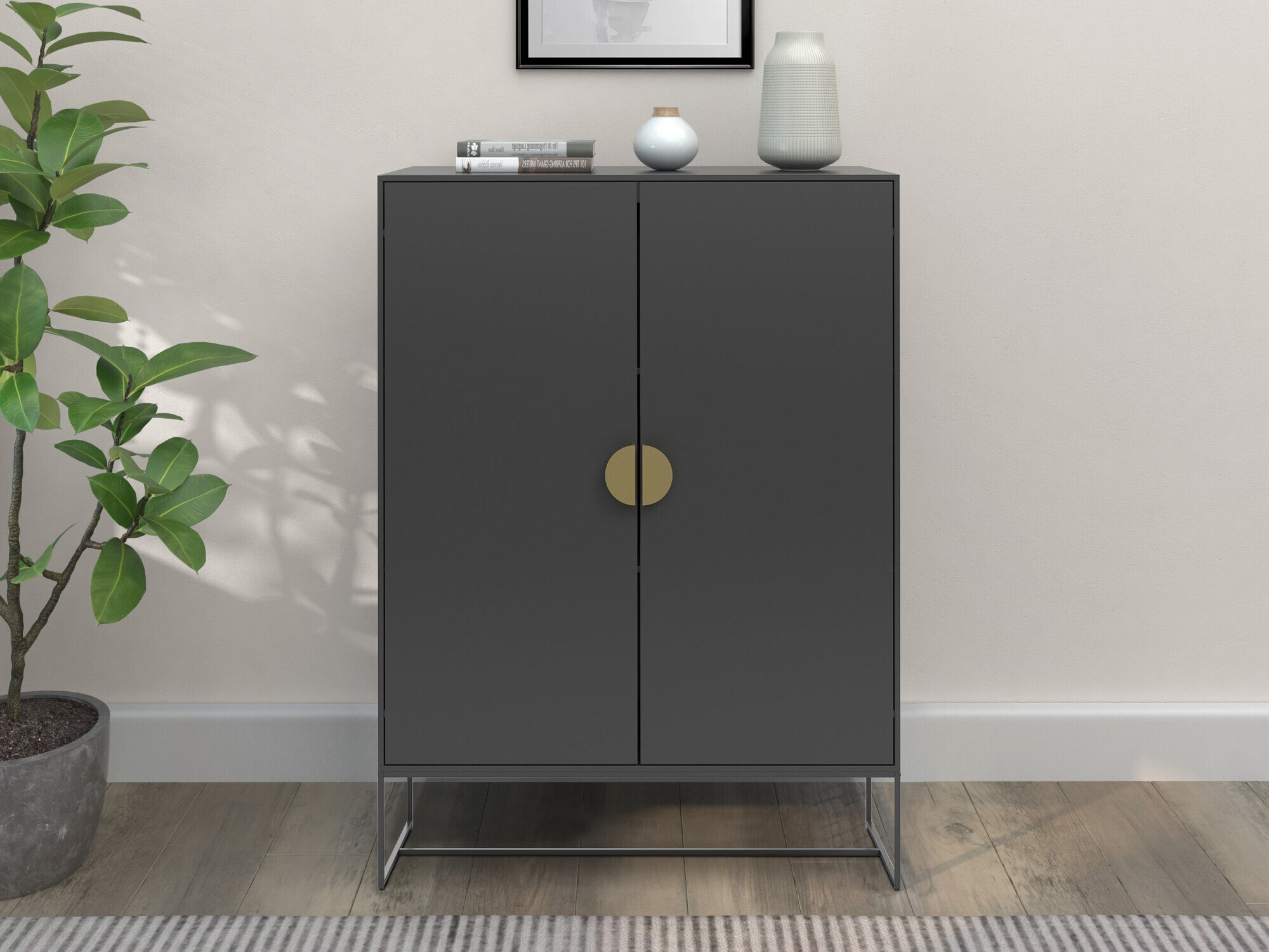 Szekrény Denton 1444 (Antracit)