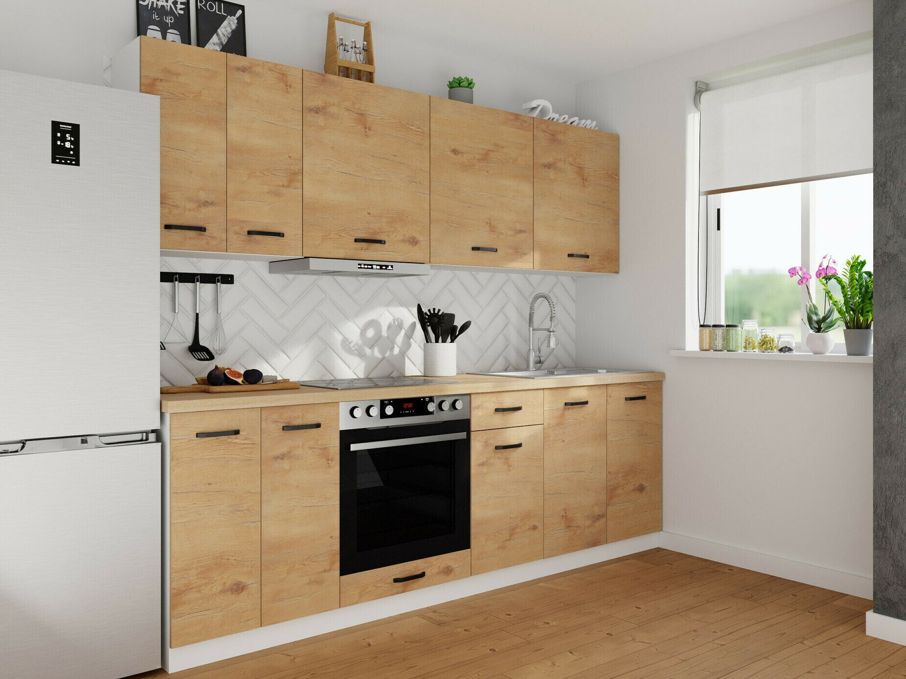 Moduláris szekrény fiókkal és ajtókkal Amper Lancelot 103