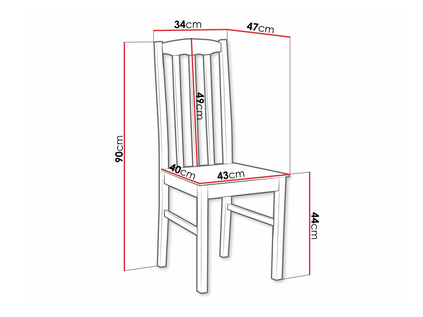 Szék Victorville 367 (Égerfa)