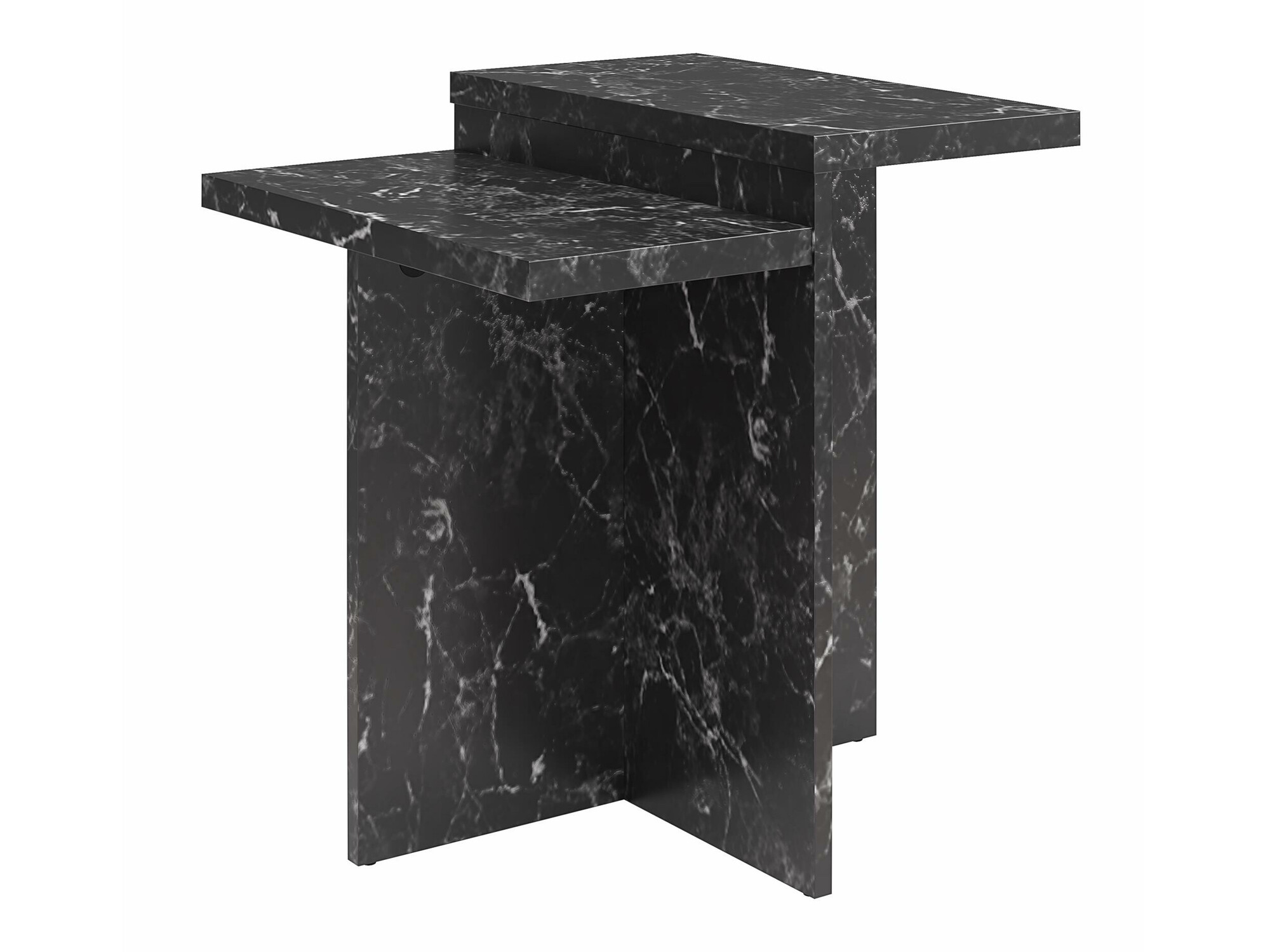 Dohányzóasztal CosmoLiving by Cosmopolitan 169 (Fekete márvány)