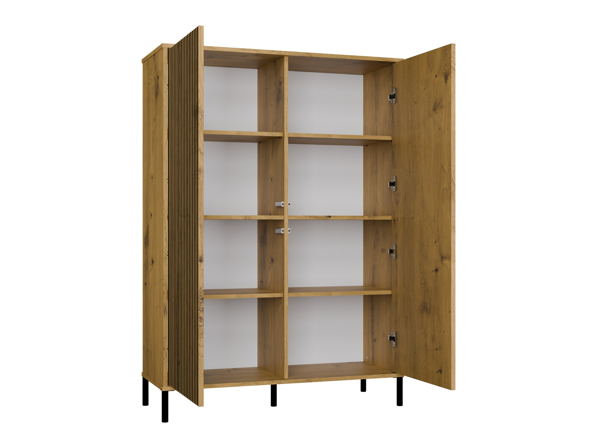 Nappali szett Orlsone 106 (Artisan tölgy + Fekete)