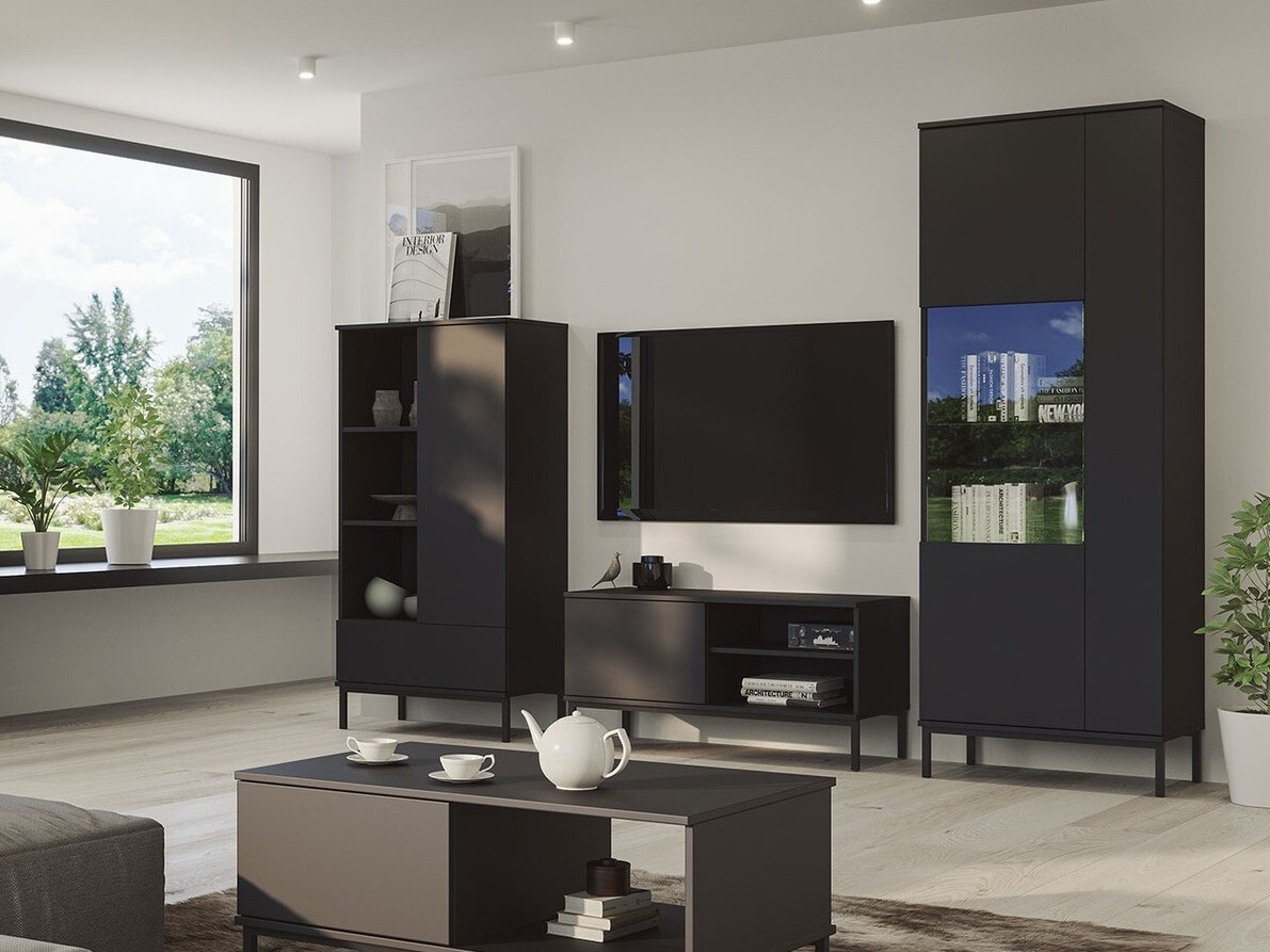 Nappali szett Lomsore 109 (Fekete)